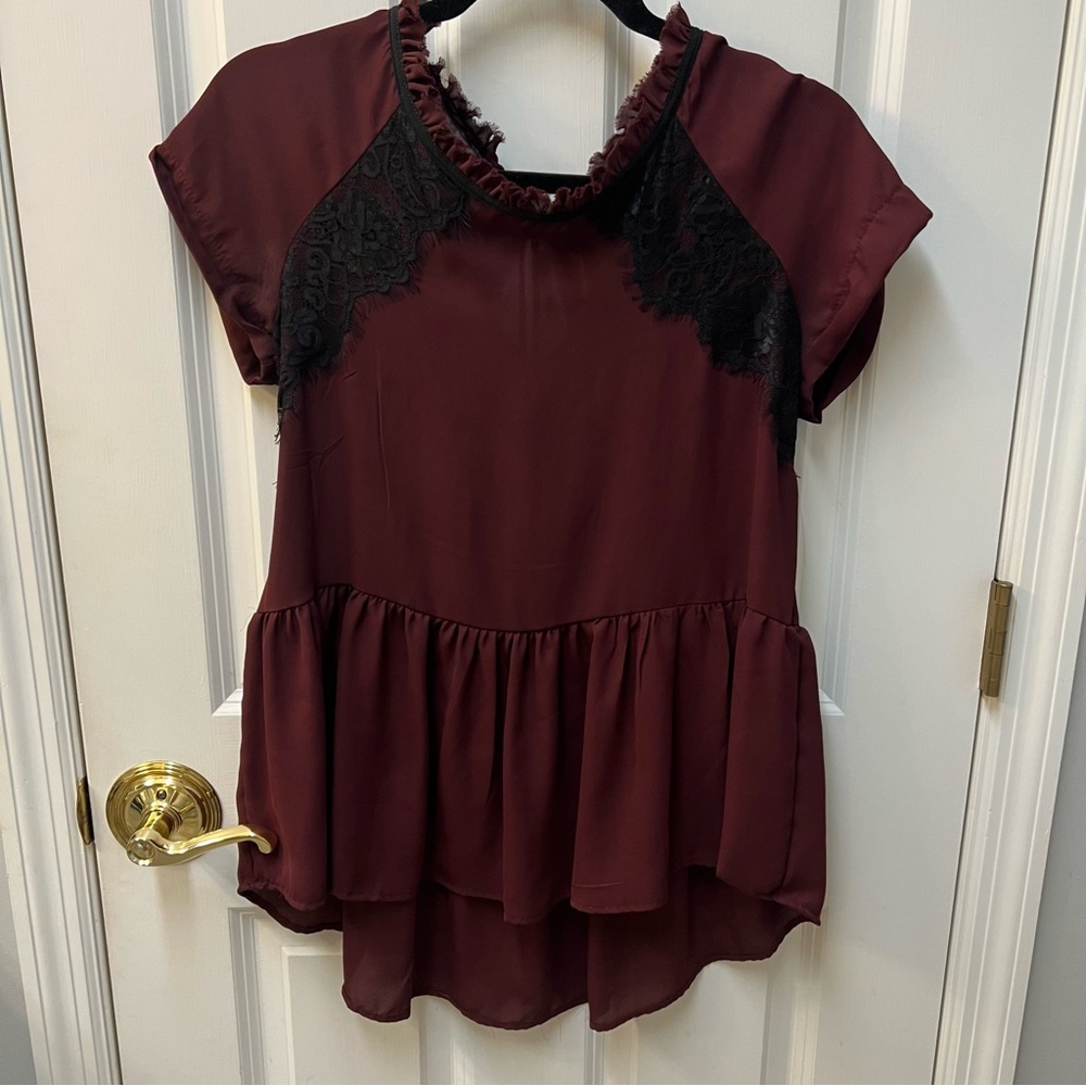 Peplum blouse